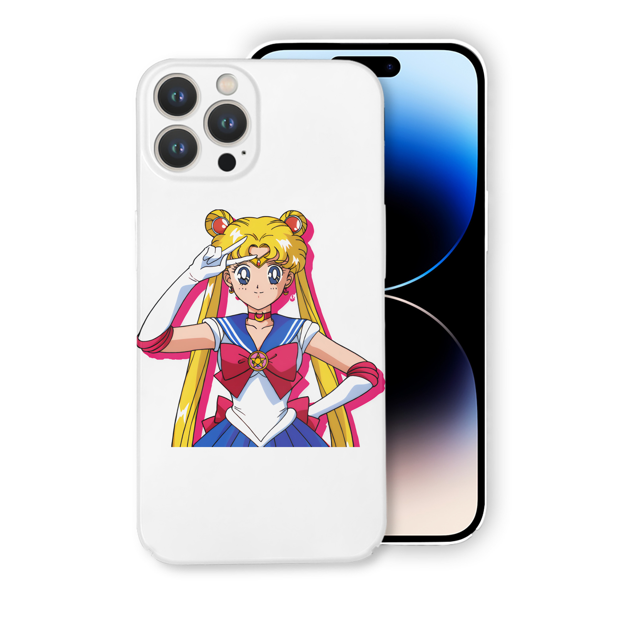 （画像用） 美少女戦士セーラームーン 月野 うさぎ つきの うさぎ Sailor Moon Tsukino Usagi 【iPhone 14シリーズ対応】ハードケース